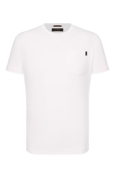 Мужская хлопковая футболка MOORER, арт. BRUZI0/SI0