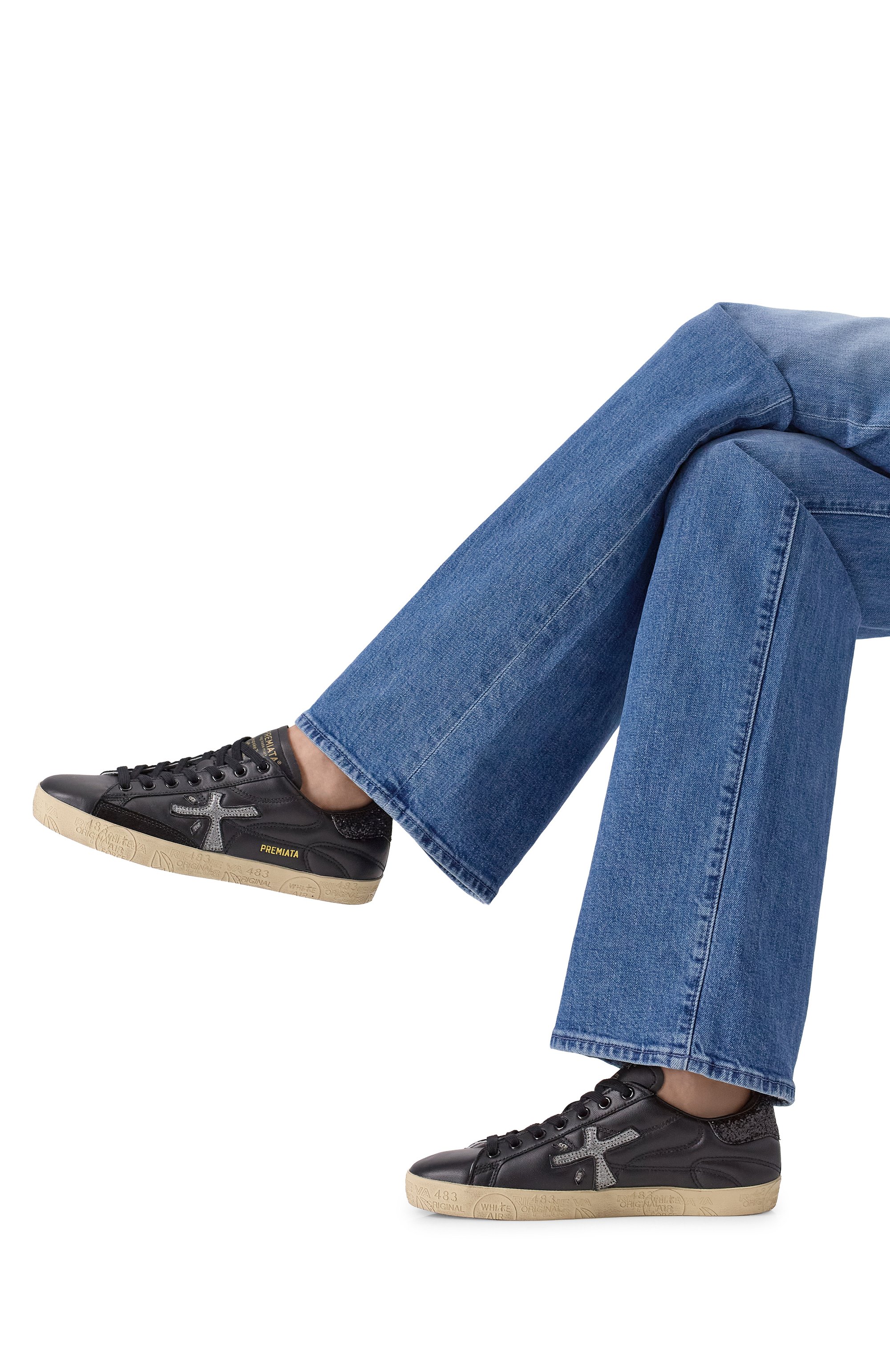 Кожаные кеды steven-d PREMIATA, арт. STEVEND/VAR 7614, фото 2