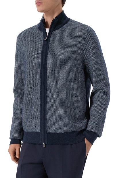 Кардиган из шерсти и хлопка BOSS, арт. 50549950, фото 3