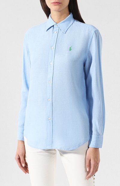 Льняная рубашка POLO RALPH LAUREN, арт. 211732637, фото 3
