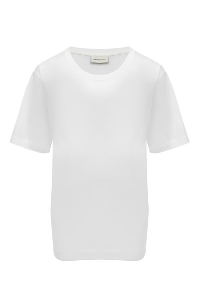 Женская хлопковая футболка DRIES VAN NOTEN, арт. 231-011157-6600