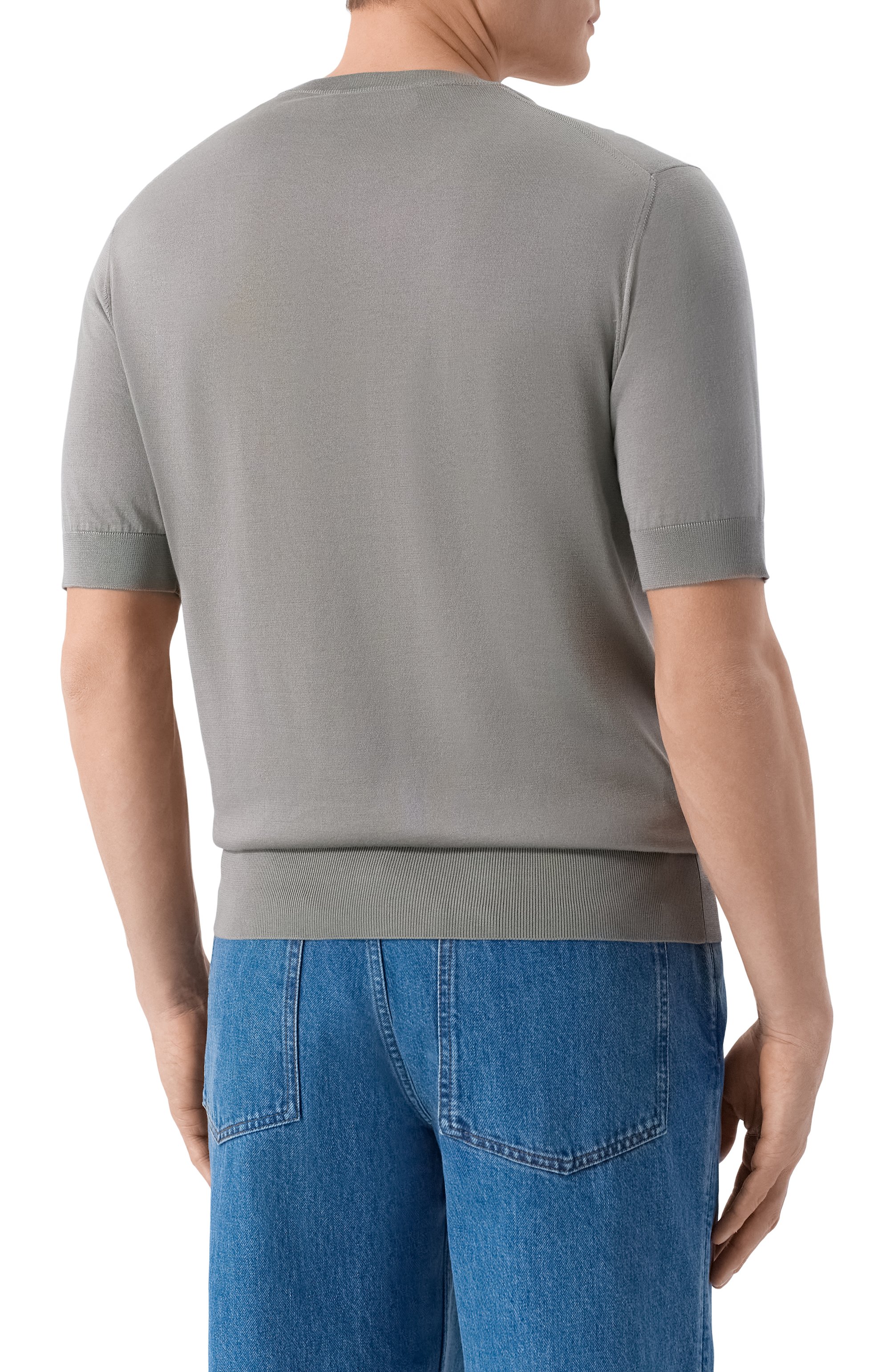 Шелковый джемпер DOLCE & GABBANA, арт. GXX03Z/JBS05, фото 4