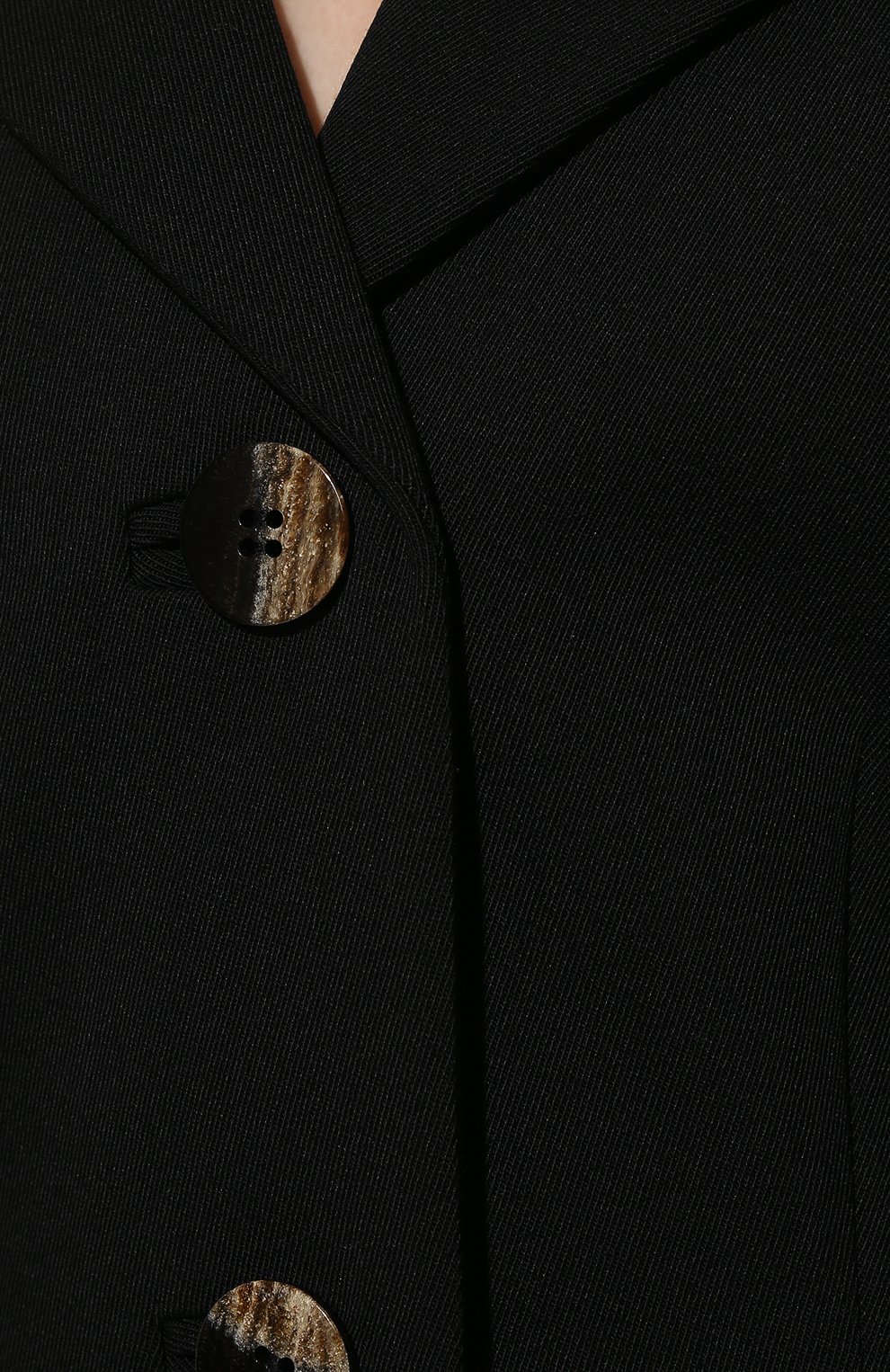 Жакет GANNI черного цвета по цене 63150 руб., арт. F6715, фото 5 Жакет GANNI, арт. F6715, фото 5