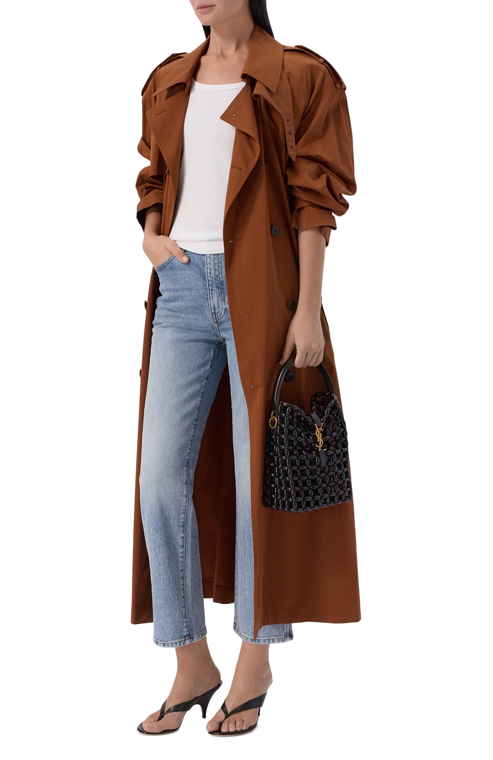 Сумка le 37 small SAINT LAURENT черного цвета по цене 416000 руб., арт. 863241/KAAAY, фото 3 Сумка le 37 small SAINT LAURENT, арт. 863241/KAAAY, фото 3