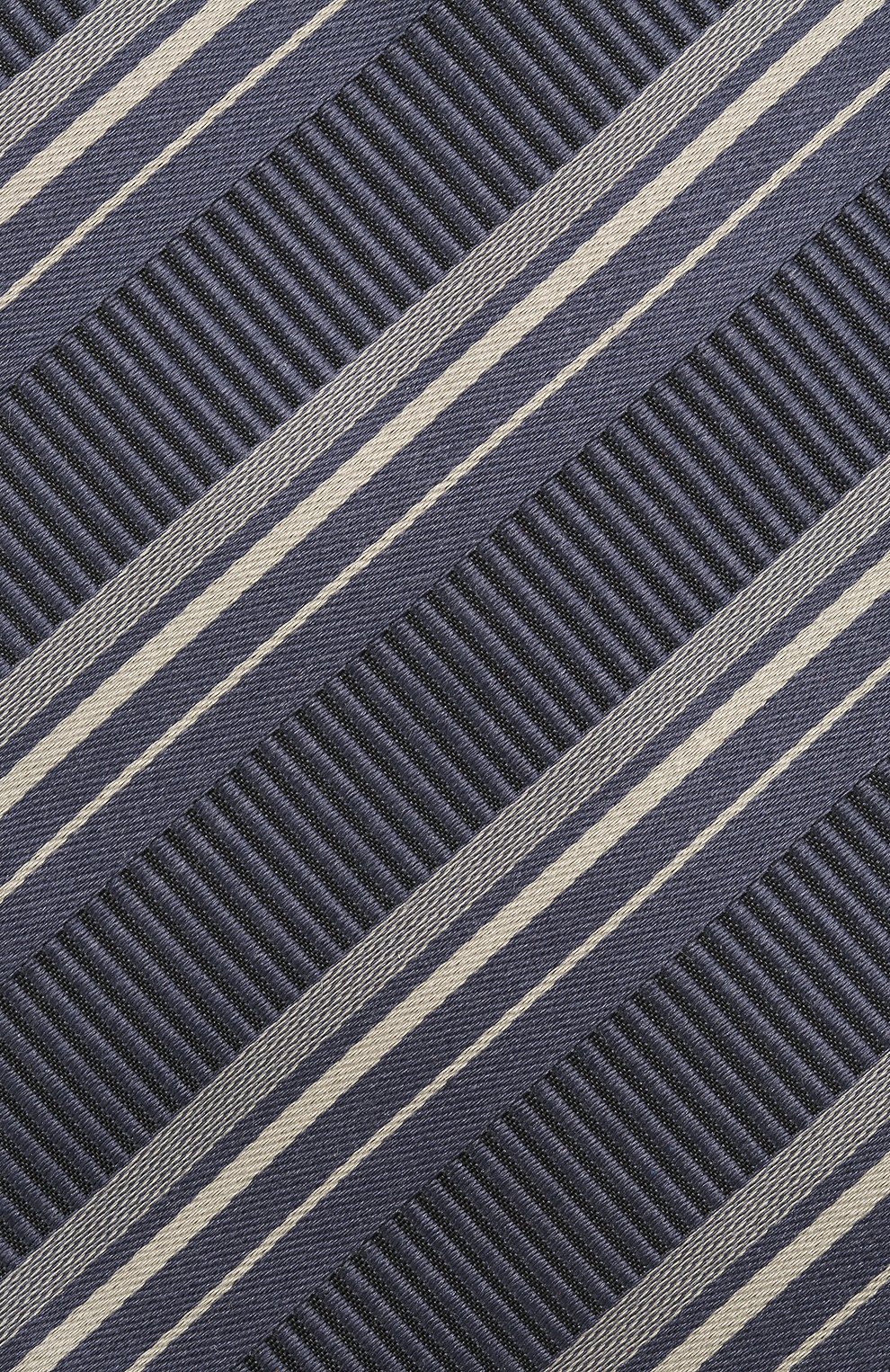 Шелковый галстук BRIONI синего цвета по цене 25350 руб., арт. 062H00/01417, фото 3 Шелковый галстук BRIONI, арт. 062H00/01417, фото 3