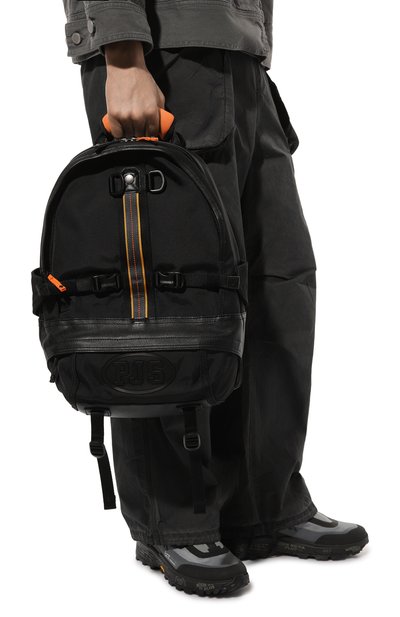 Текстильный рюкзак PARAJUMPERS черного цвета по цене 43350 руб., арт. PAACBA07, фото 2 Текстильный рюкзак PARAJUMPERS, арт. PAACBA07, фото 2