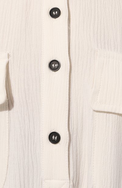 Платье из вискозы A.P.C. белого цвета по цене 46850 руб., арт. VIAKL-F35067, фото 5 Платье из вискозы A.P.C., арт. VIAKL-F35067, фото 5