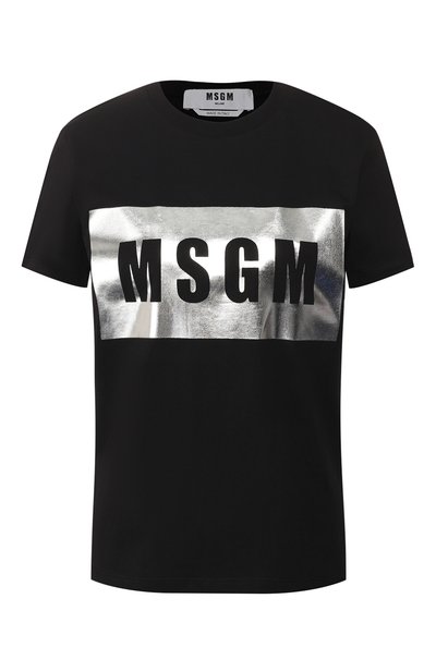 Женская хлопковая футболка MSGM, арт. 2841MDM95 207298