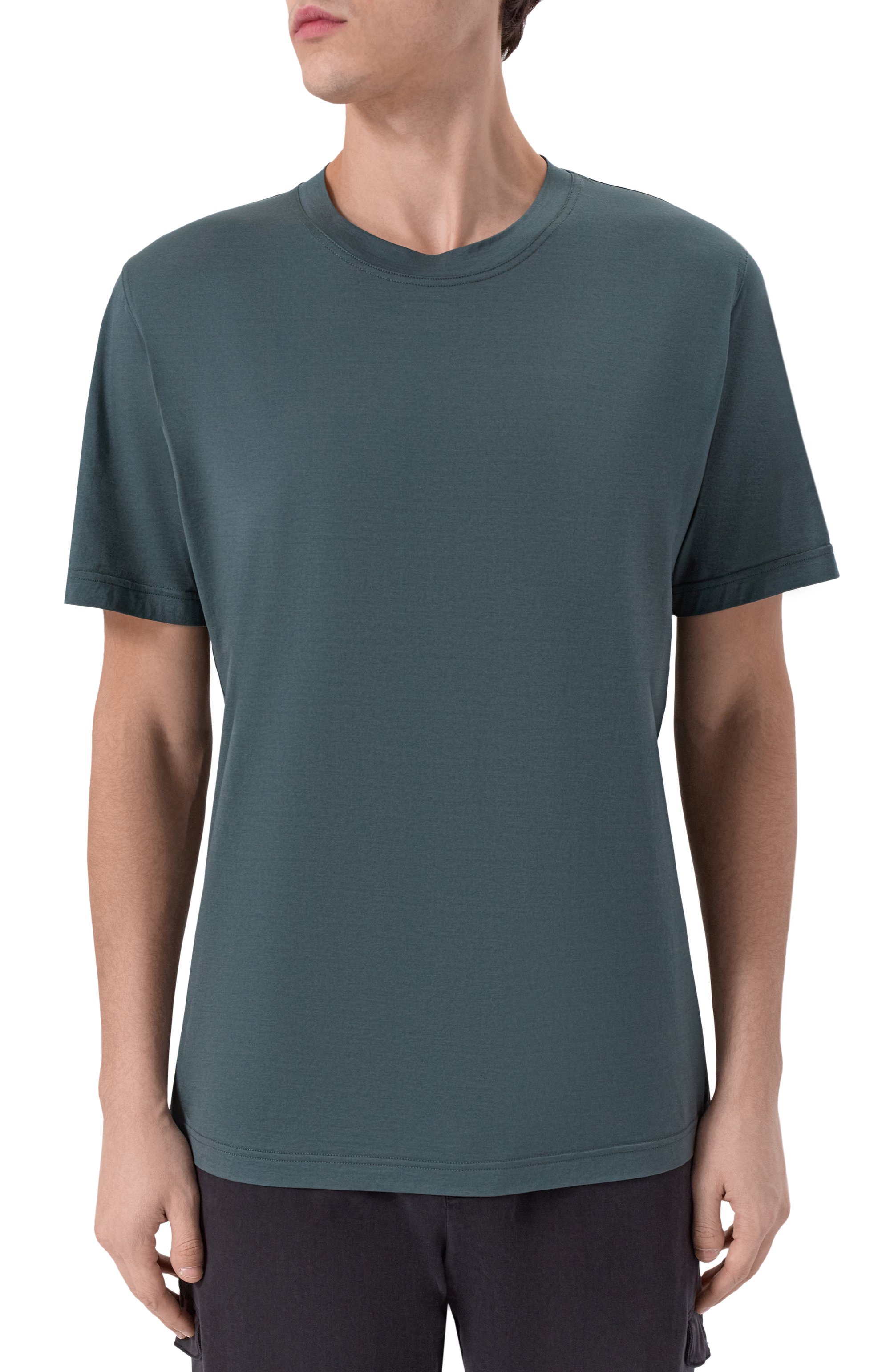 Хлопковая футболка KITON, арт. UMK0721K325, фото 3