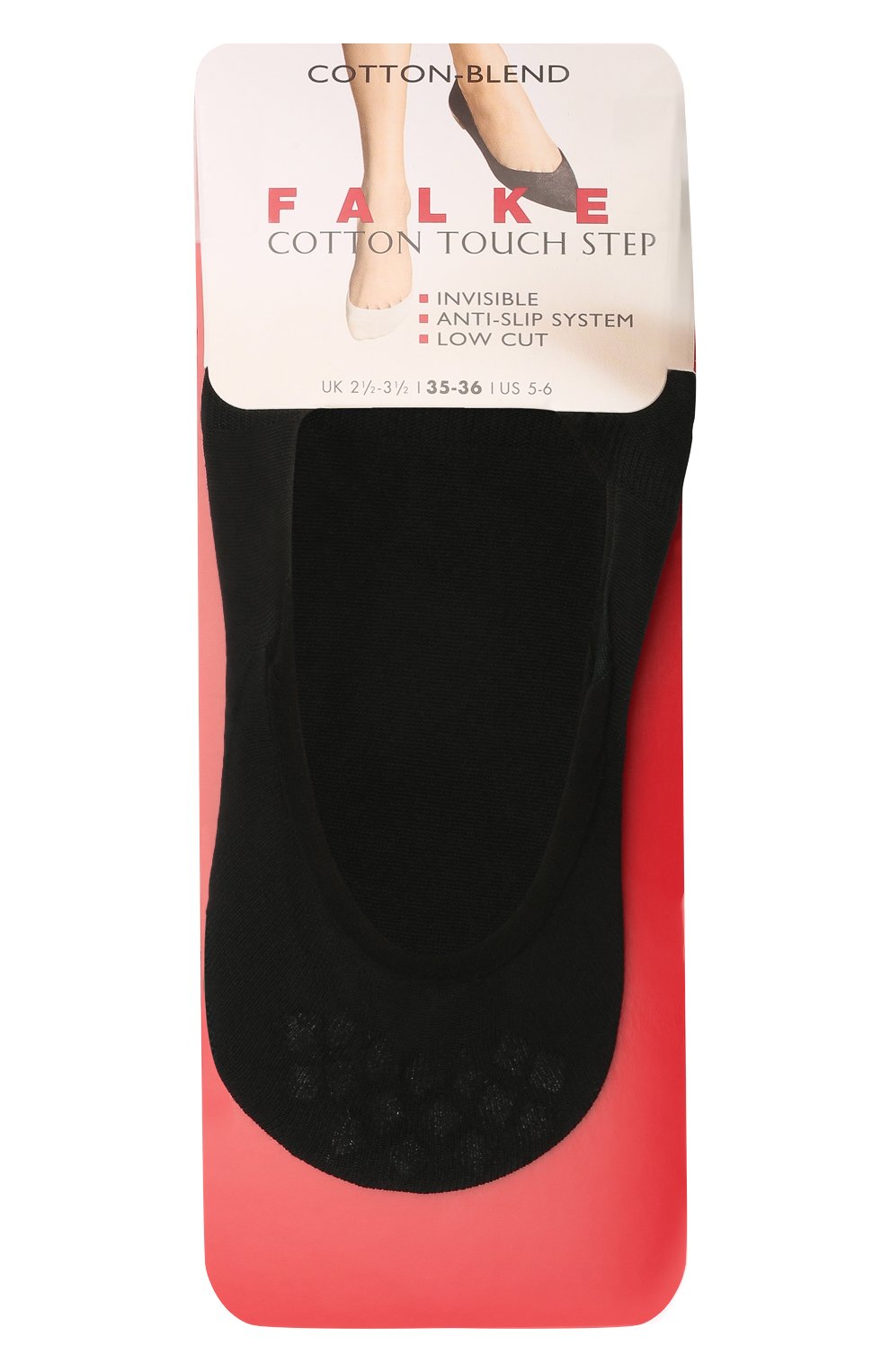 Подследники touch step FALKE черного цвета по цене 1400 руб., арт. 47537, фото 1 Подследники touch step FALKE, арт. 47537, фото 1