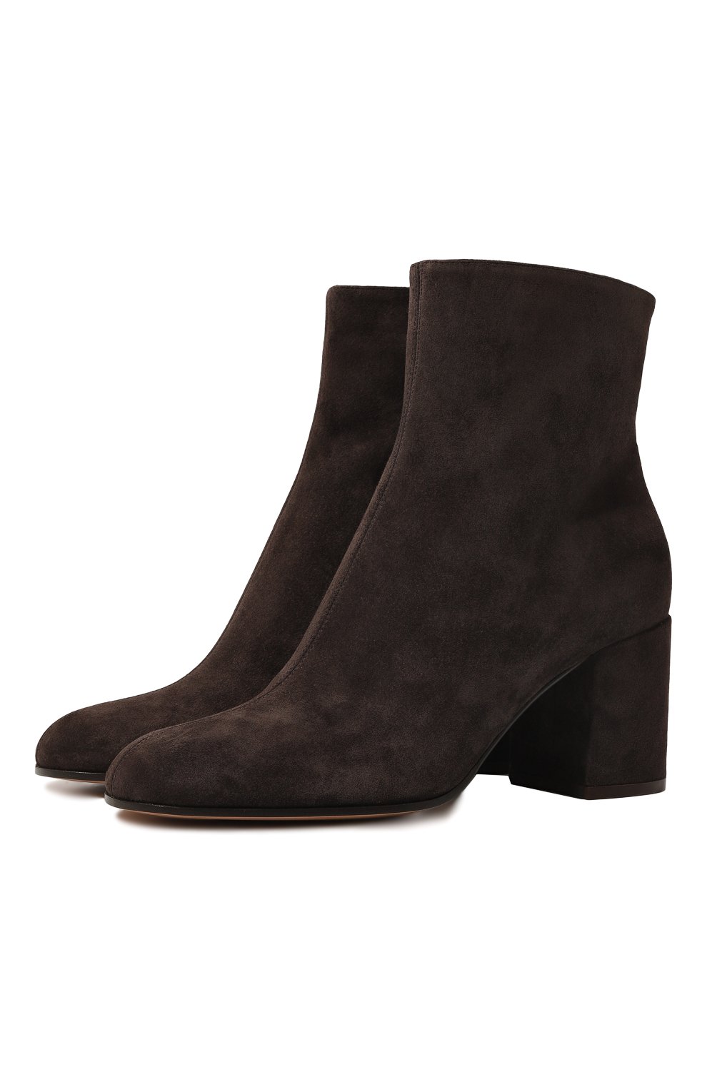 Замшевые ботильоны GIANVITO ROSSI, арт. G73052.70RIC.SUEM0KA, фото 1