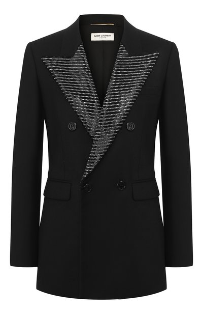 Женский шерстяной жакет SAINT LAURENT, арт. 562448/Y221W