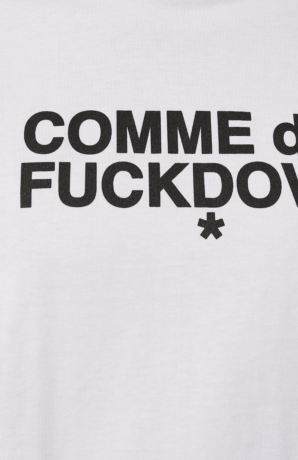 Хлопковая футболка COMME DES FUCKDOWN, арт. CFABM00008, фото 5