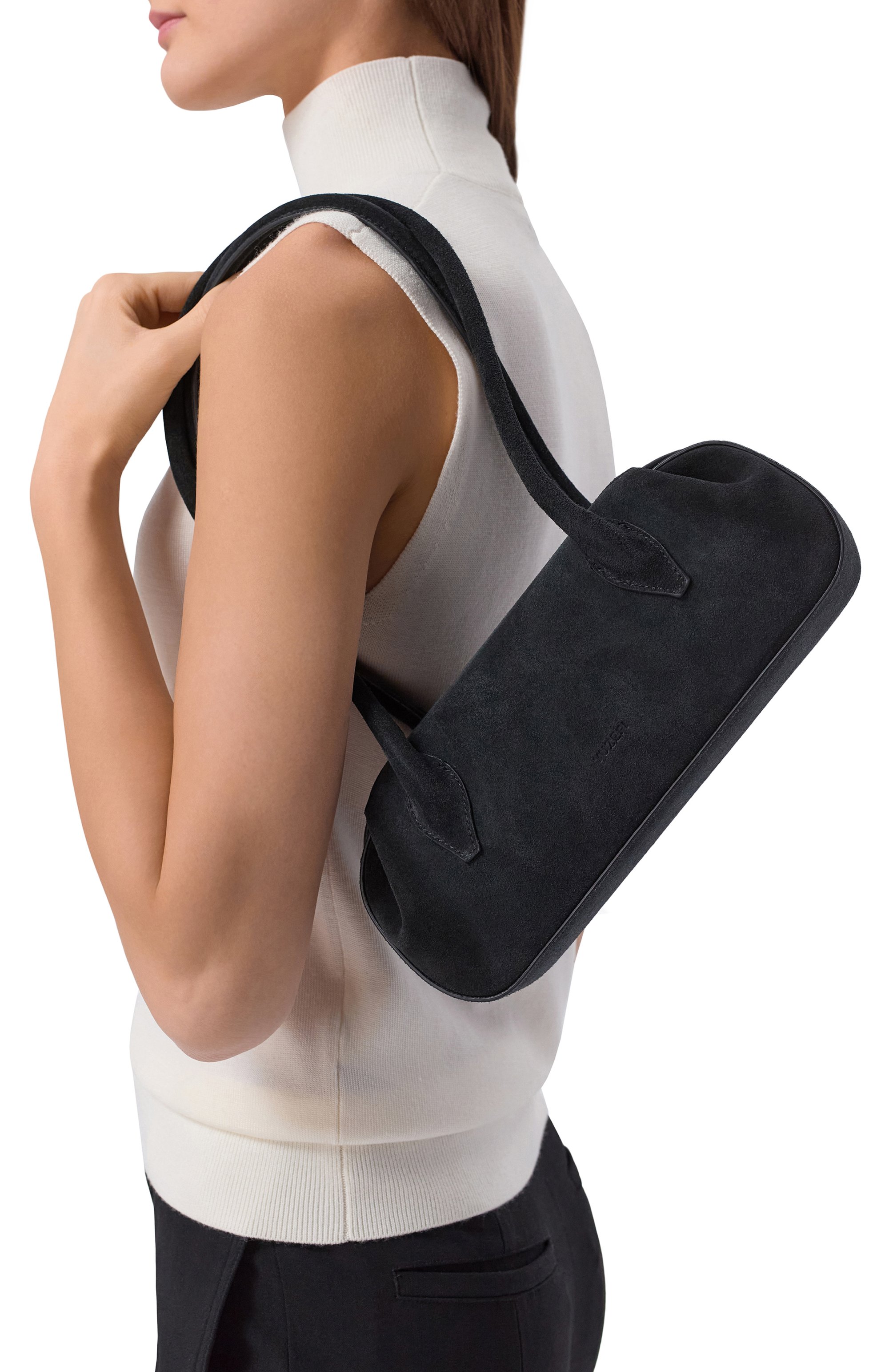 Сумка oyster mini YUZEFI, арт. 0YSTER SH0ULDER BAG MINI/SUEDE, фото 2