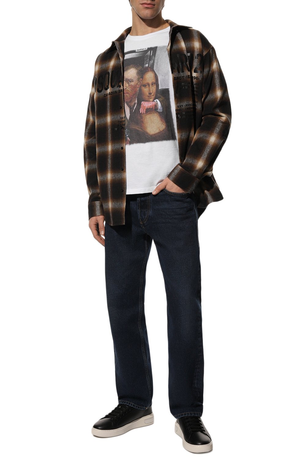 Хлопковая футболка BISIBIGLIO, арт. LU ARTE TERR0RISTA/2212 RIF (C0TT0NE PESANTE), фото 2