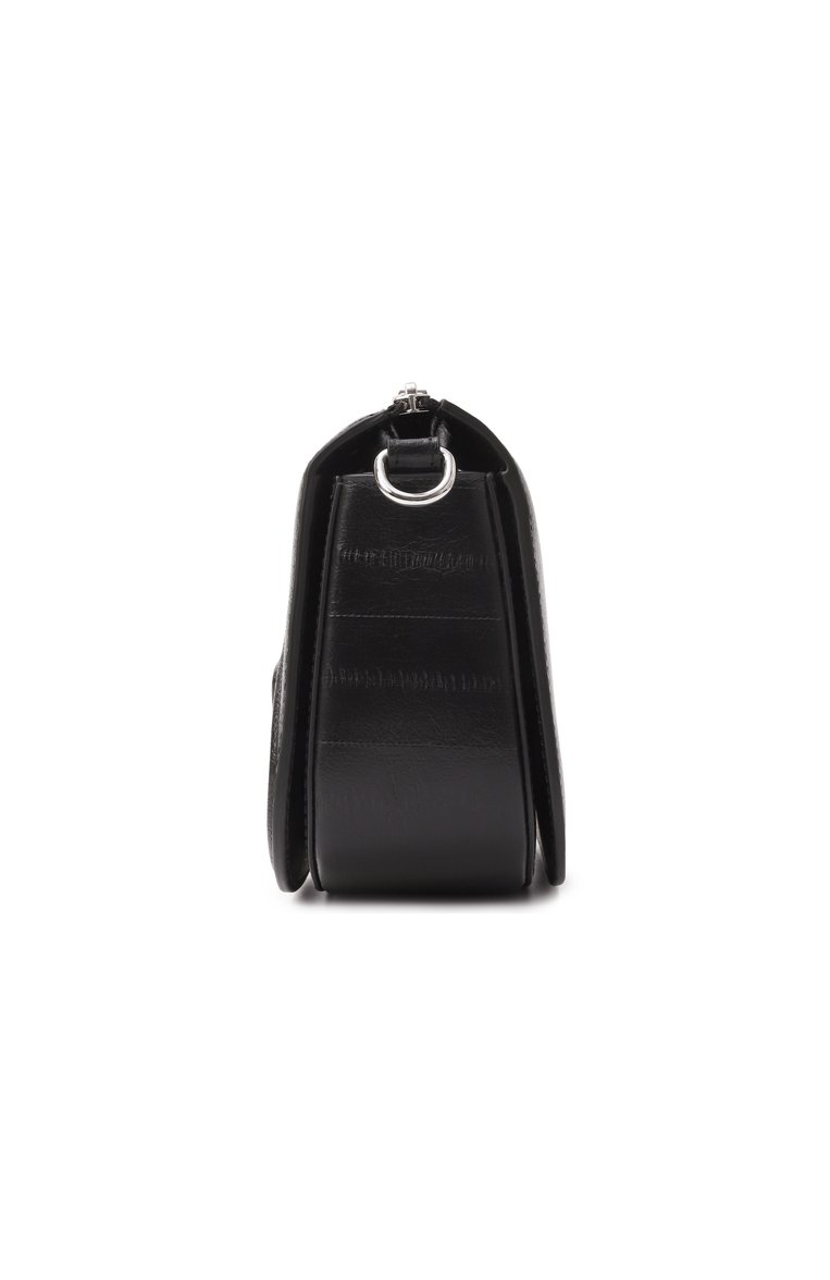 Мужская сумка 1dr DIESEL черного цвета, арт. X10223/P8245 | Фото 4 (Ремень/цепочка: На ремешке; Материал: Натуральная кожа; Размер: small)