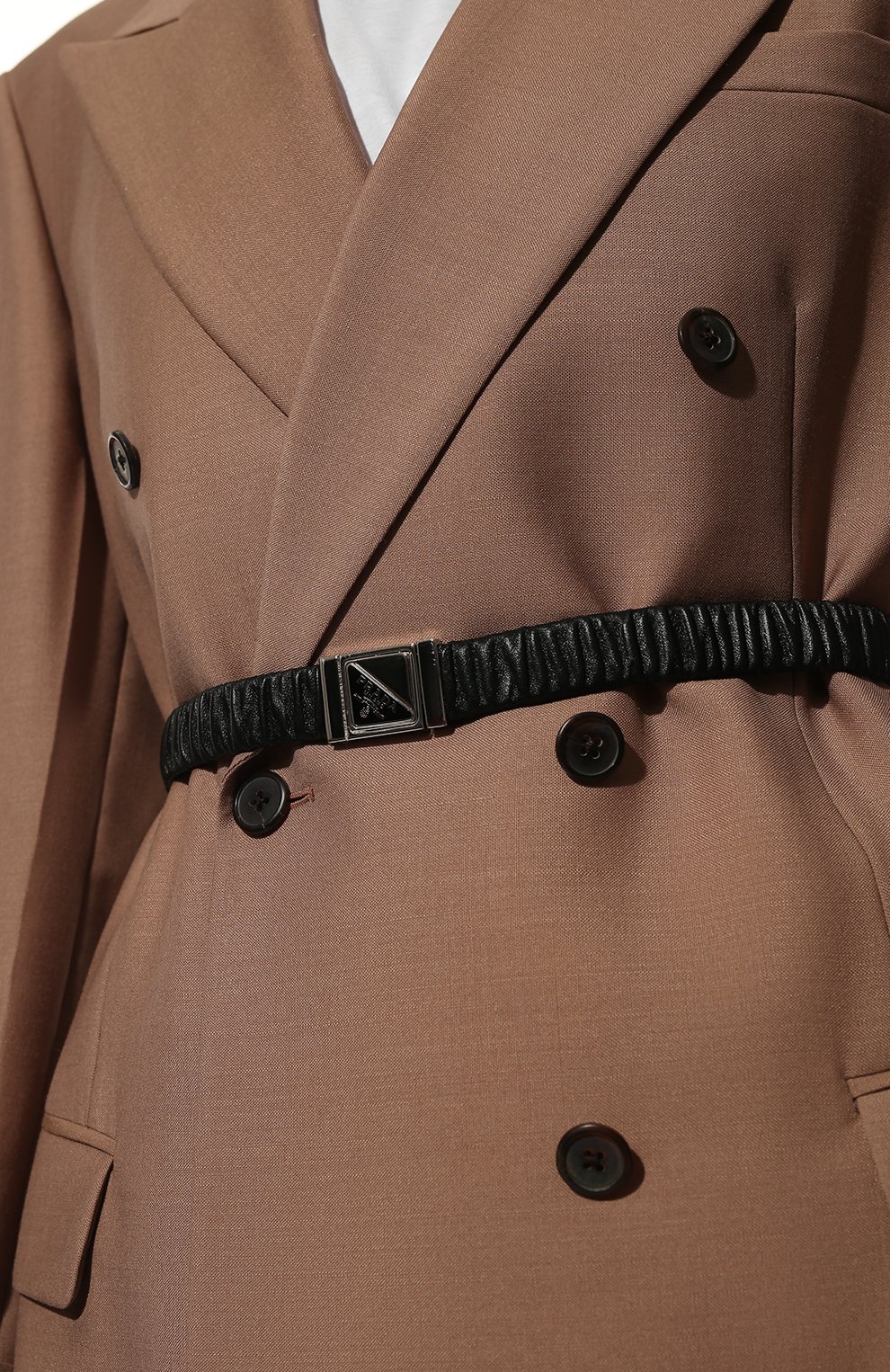 Кожаный ремень PRADA, арт. 1CC511-038-F0002, фото 2