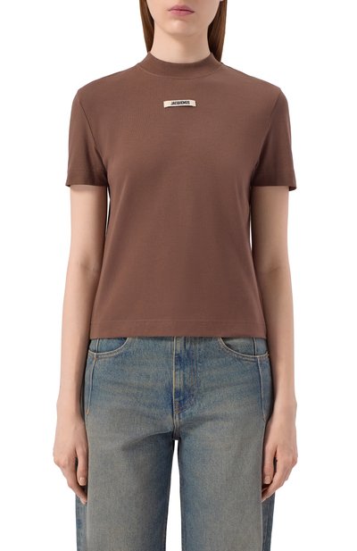 Хлопковая футболка JACQUEMUS, арт. 24ETSW00133AJ0/0124, фото 3