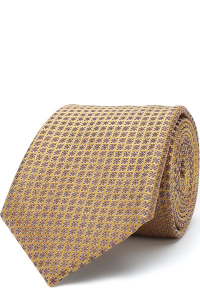 Мужской шелковый галстук CANALI, арт. 18/HJ01743