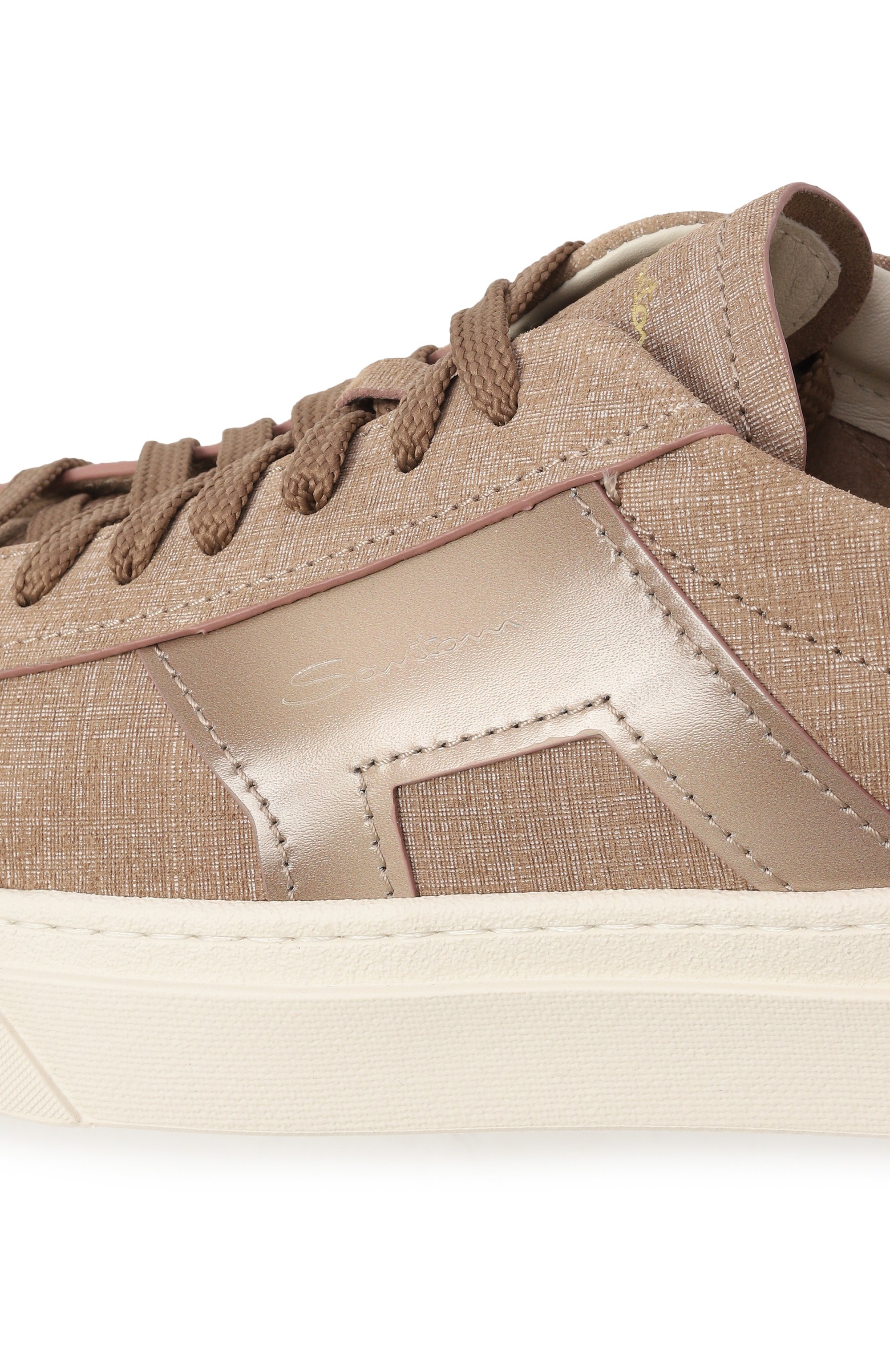 Замшевые кеды gloria SANTONI, арт. MBGG21964PNNCFCT, фото 7