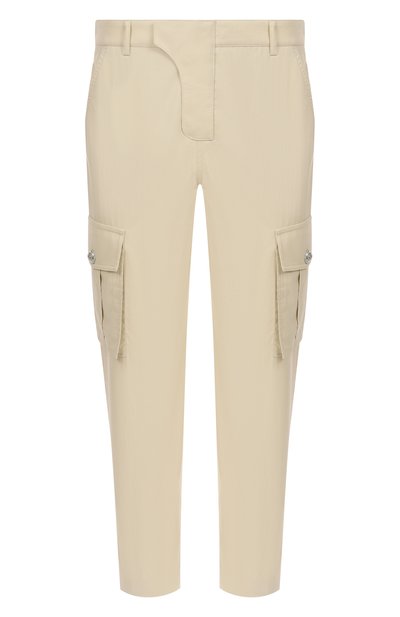 Мужские хлопковые брюки-карго BALMAIN, арт. FH1PM095/CG15