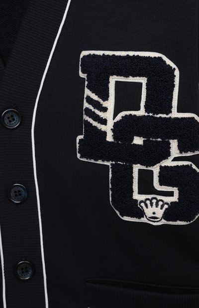 Хлопковый кардиган DOLCE & GABBANA, арт. L4JWAQ/G7A30/8-14, фото 3