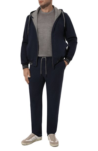 Брюки из хлопка и шерсти CAPOBIANCO, арт. 17M703.FS00./58, фото 2