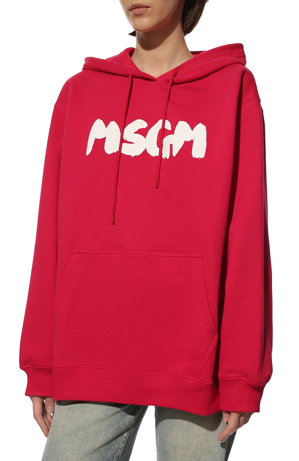 Хлопковое худи MSGM, арт. 3341MDM182 227799, фото 3