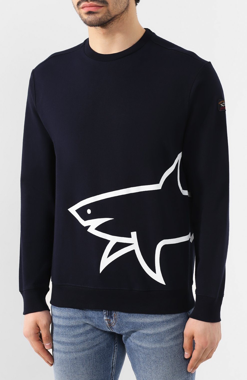 Хлопковый свитшот PAUL&SHARK, арт. P20P1855, фото 3