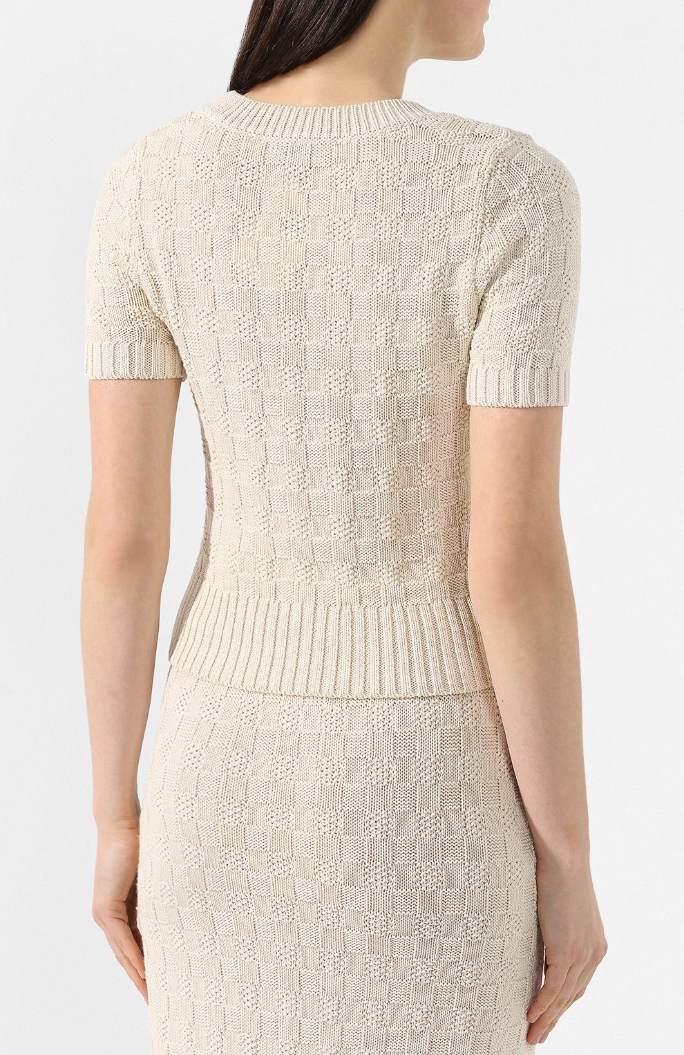 Топ из смеси хлопка и вискозы ALTUZARRA, арт. 219-828-981, фото 4