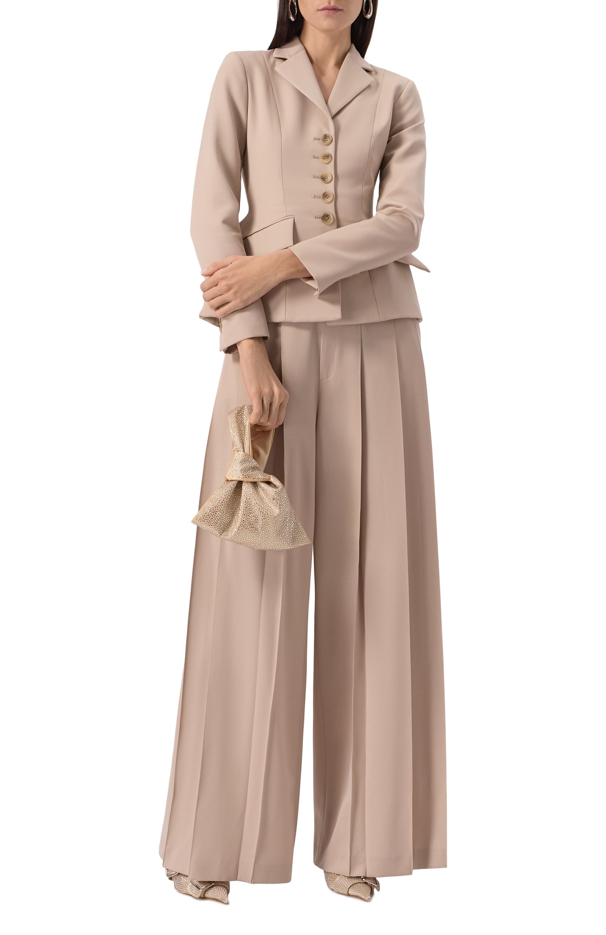 Сумка GIUSEPPE DI MORABITO бежевого цвета по цене 46350 руб., арт. 04SSBG002FC 04109, фото 7 Сумка GIUSEPPE DI MORABITO, арт. 04SSBG002FC 04109, фото 7