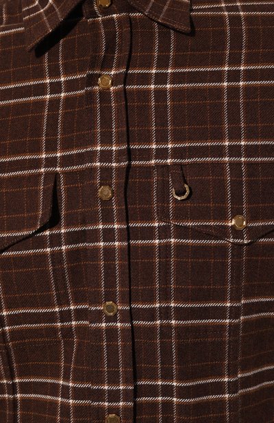 Хлопковая рубашка STEFANO RICCI коричневого цвета по цене 108000 руб., арт. MC007067/TB2602, фото 5 Хлопковая рубашка STEFANO RICCI, арт. MC007067/TB2602, фото 5