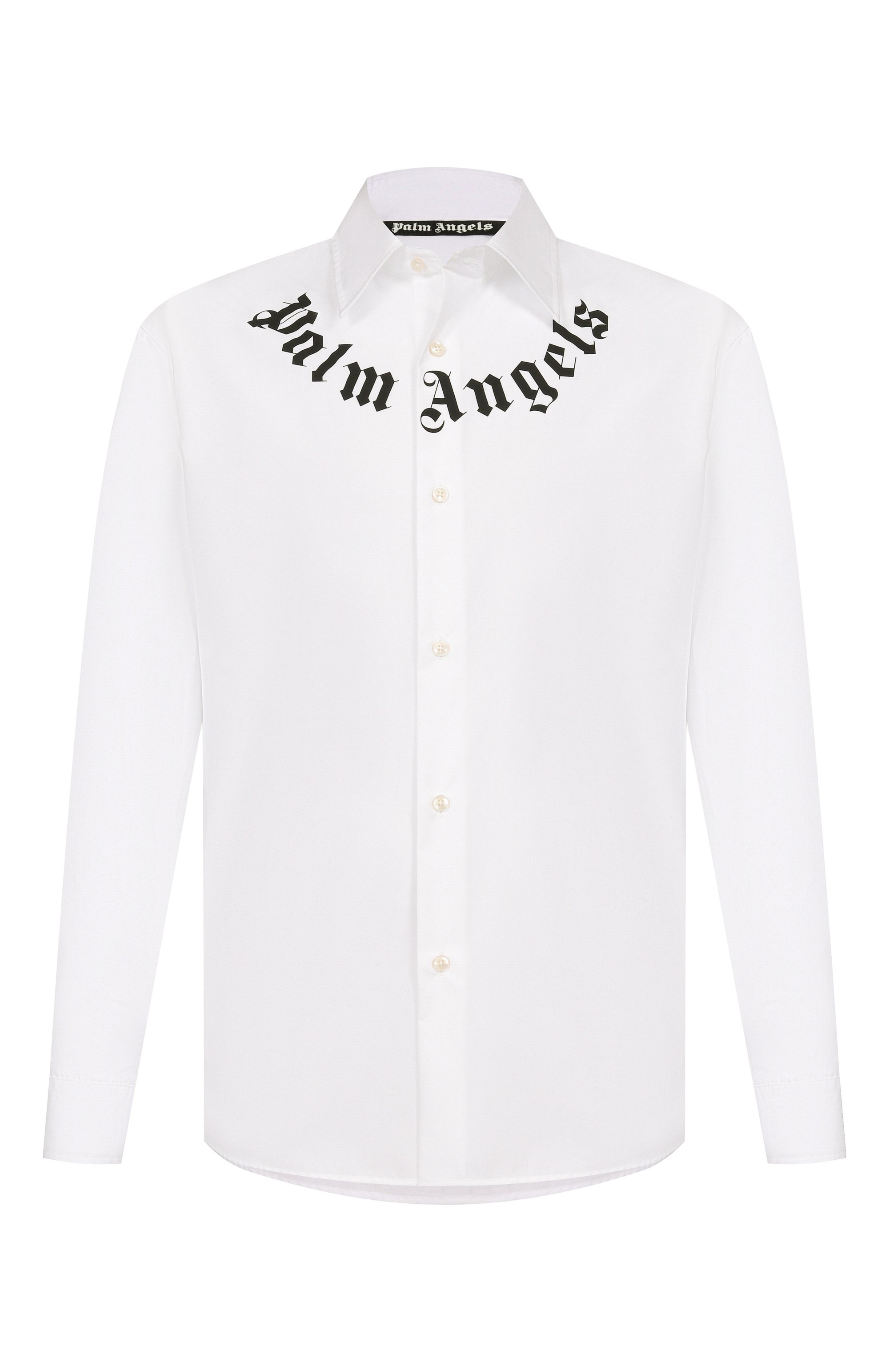 Хлопковая рубашка PALM ANGELS, арт. PMGE04KS26FAB001, фото 1