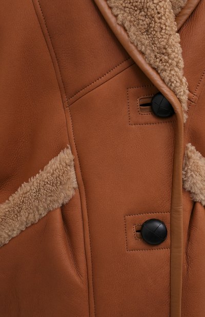 Дубленка ISABEL MARANT коричневого цвета по цене 416500 руб., арт. MA0685-20A001I/AUDRINA, фото 5 Дубленка ISABEL MARANT, арт. MA0685-20A001I/AUDRINA, фото 5