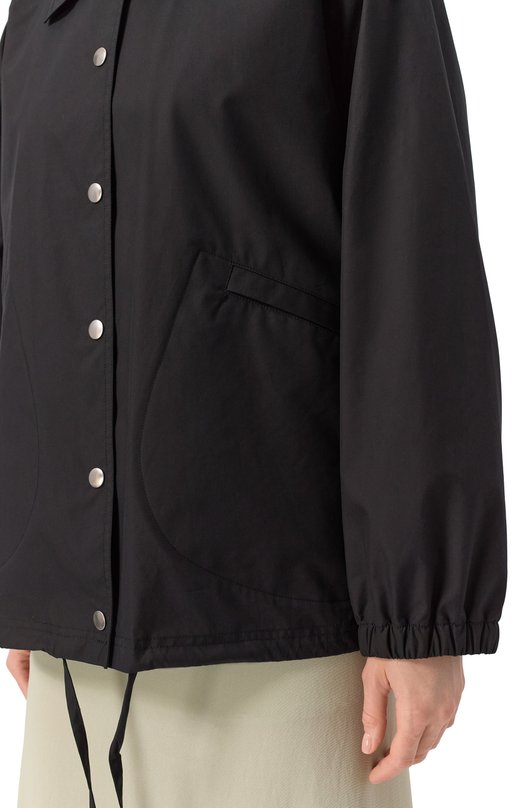 Хлопковая куртка Jil Sander J04AM0001-J45026 Чёрный  J04AM0001-J45026 Фото 5