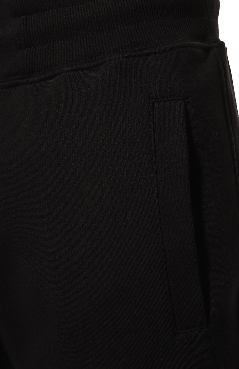 Хлопковые джоггеры VERSACE JEANS COUTURE, арт. 72GAAT01-72UP314 L0G0 THICK F0IL BLACK+G0LD/CF01T, фото 1