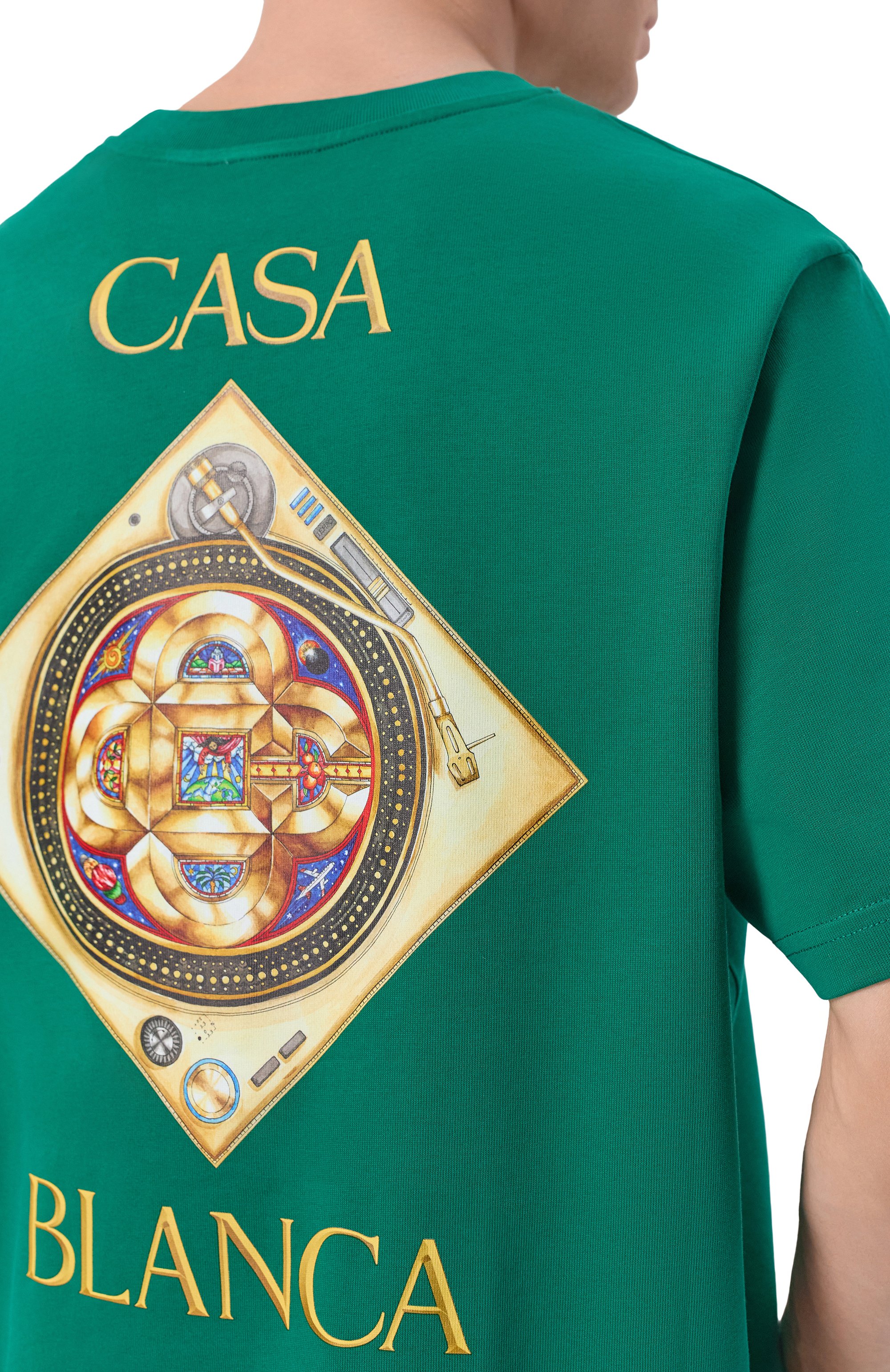 Хлопковая футболка CASABLANCA, арт. M-SS26-JTS-001-03, фото 5