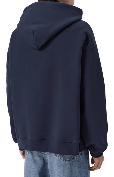 Хлопковое худи DSQUARED2 темно-синего цвета по цене 78700 руб., арт. S71GU0779/D25007, фото 4 Хлопковое худи DSQUARED2, арт. S71GU0779/D25007, фото 4