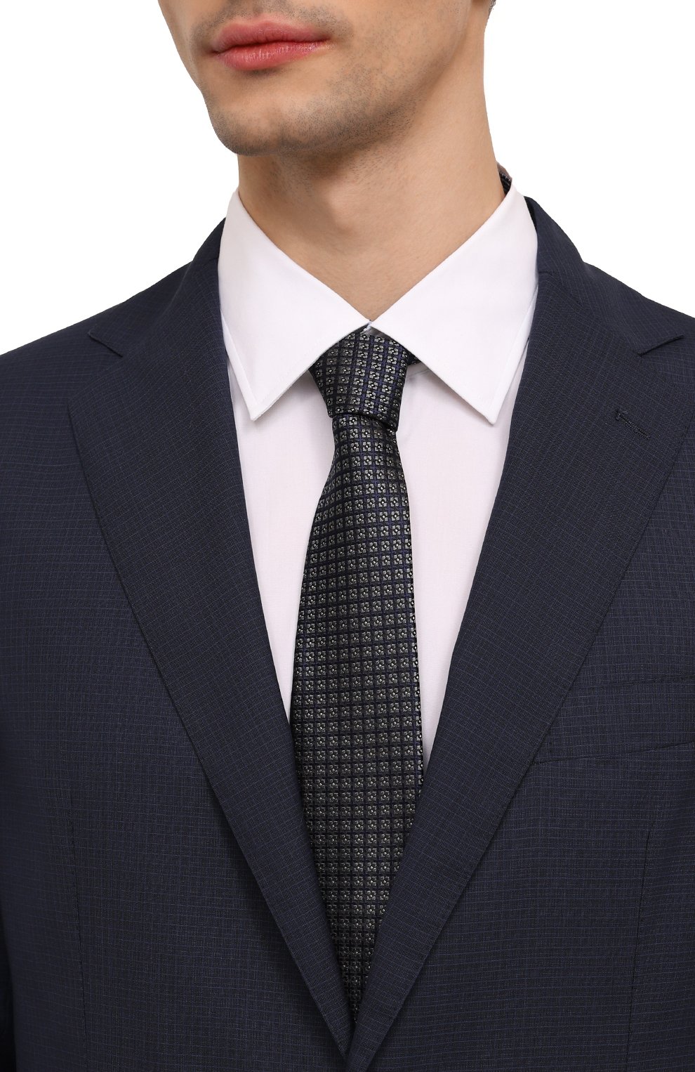 Шелковый галстук CANALI, арт. 18/HJ04138, фото 2