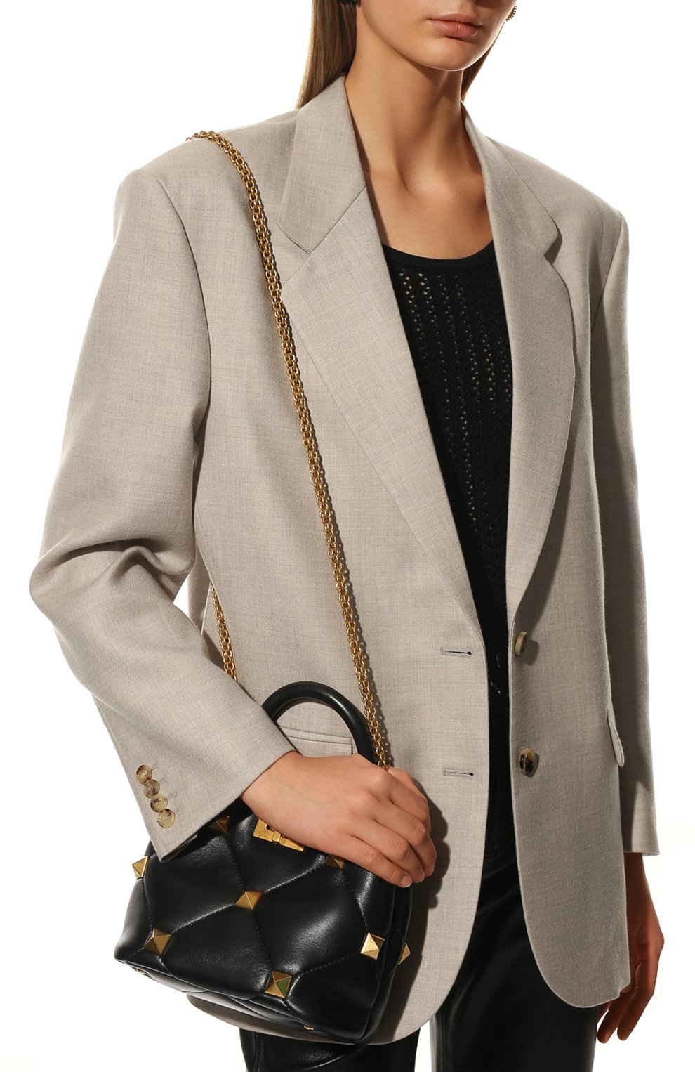 Сумка roman stud VALENTINO, арт. VW0B0I97/BSF, фото 7