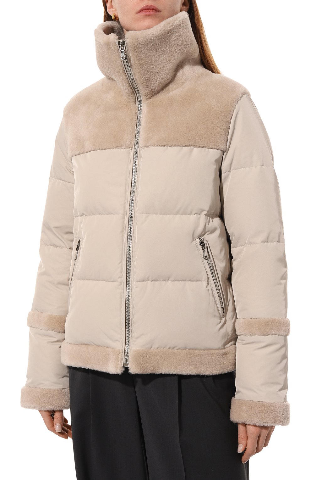 Утепленная куртка YVES SALOMON, арт. 23WMV00460NYWO, фото 6