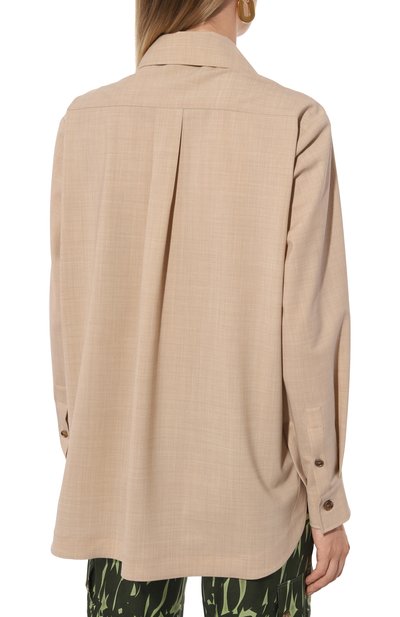 Шерстяная рубашка KITON, арт. D50429K09T03, фото 4