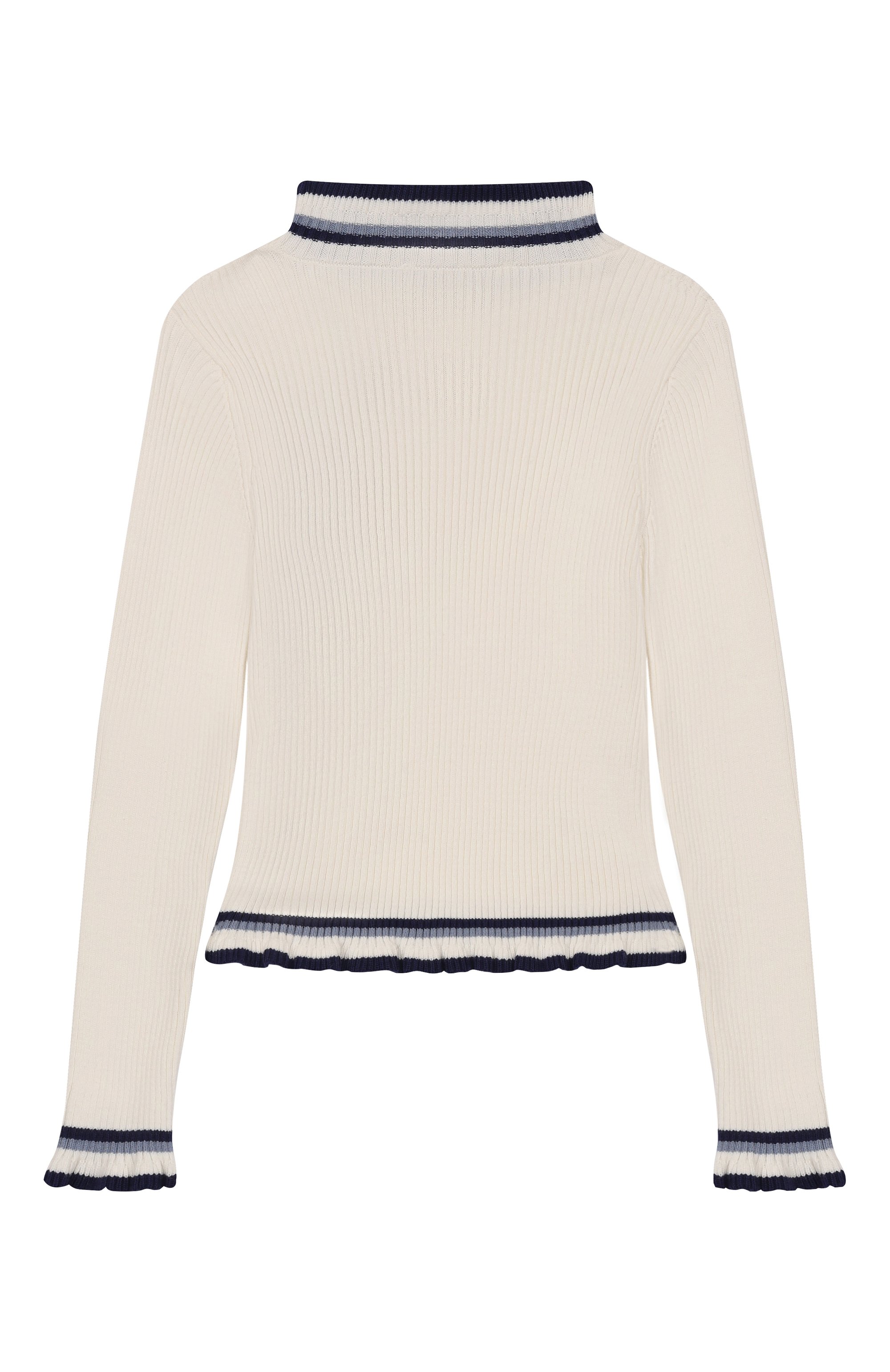 Хлопковая водолазка ETRO молочного цвета по цене 23450 руб., арт. GX9A10, фото 2 Хлопковая водолазка ETRO, арт. GX9A10, фото 2