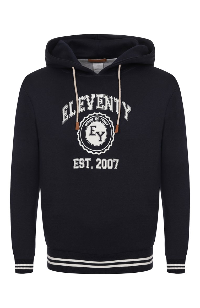 Хлопковое худи ELEVENTY, арт. H75FELH09 TES0H070, фото 1