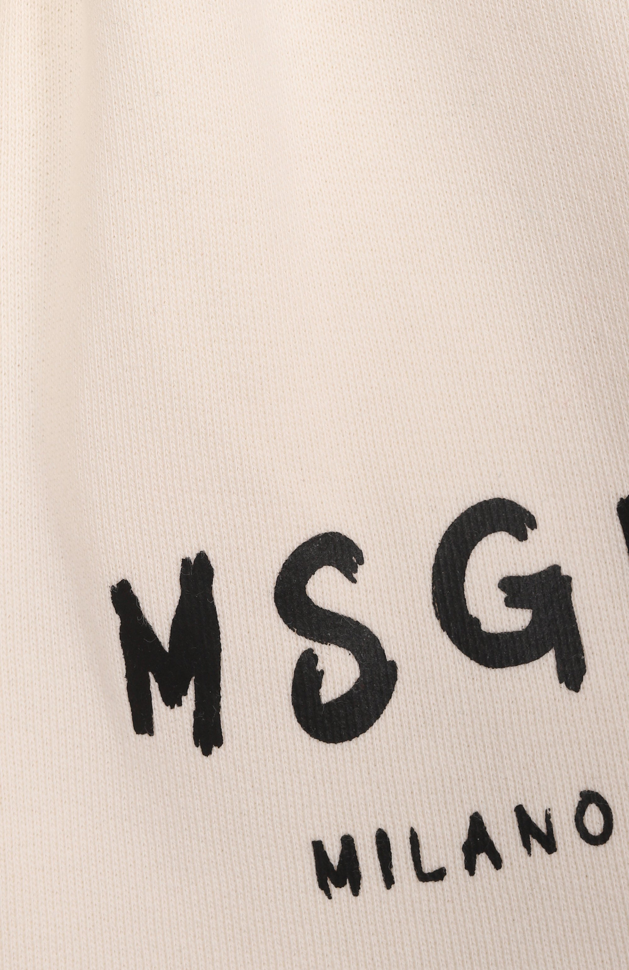 Хлопковые шорты MSGM KIDS, арт. S5MSJGSH092, фото 3