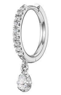 Серьга SERENDIPITY бесцветного цвета по цене 138000 руб., арт. EJE0008AW, фото 1 Серьга SERENDIPITY, арт. EJE0008AW, фото 1