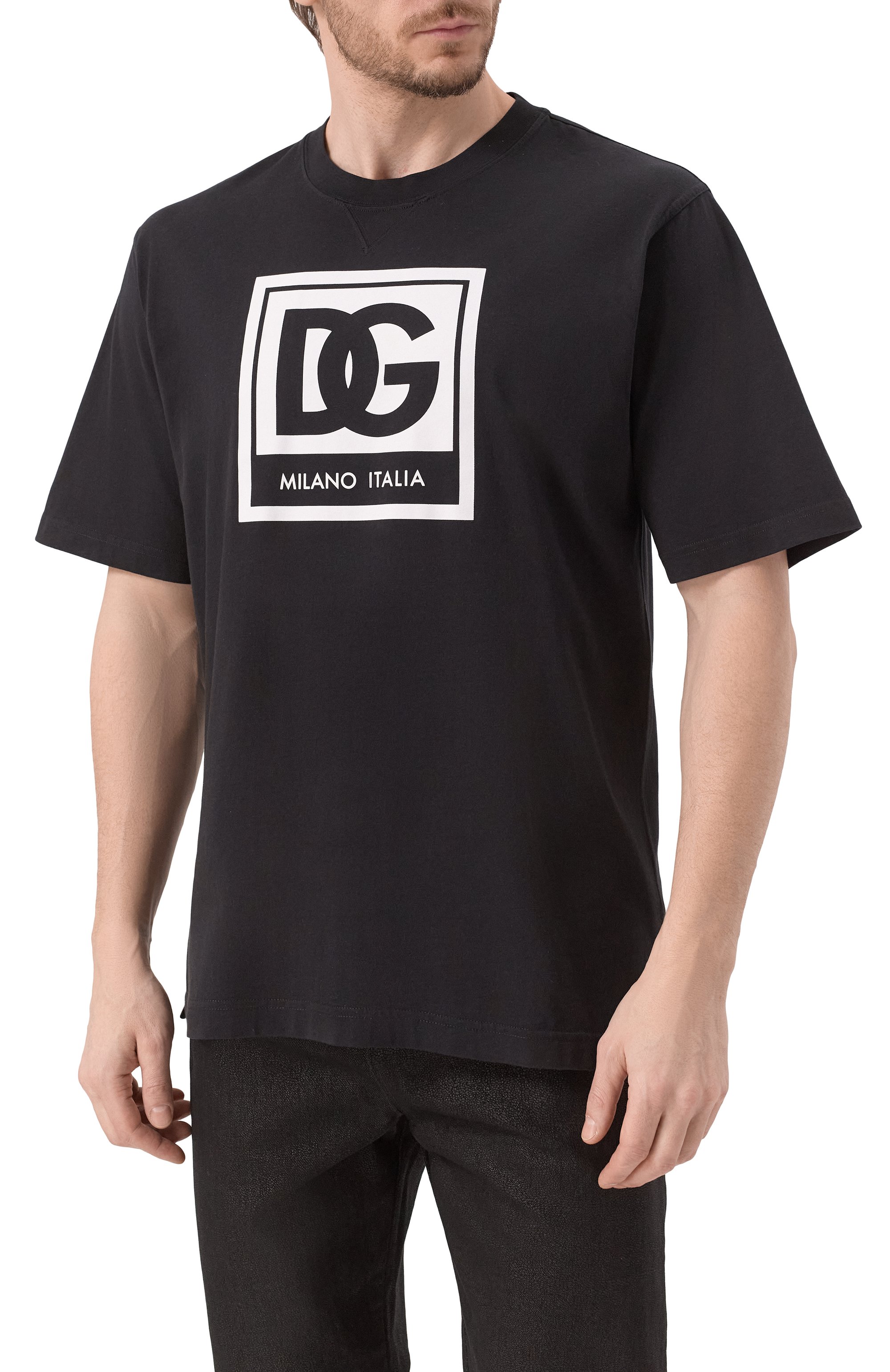 Хлопковая футболка DOLCE & GABBANA, арт. G8RZ2T/G705V, фото 3