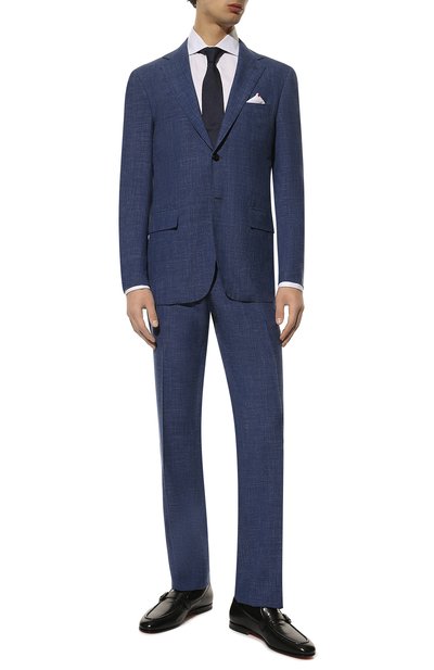 Мужской костюм из шерсти и шелка KITON, арт. UA81K0627A