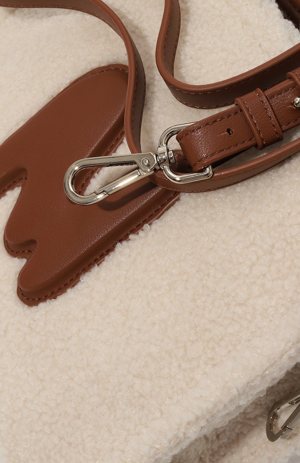 Сумка MSGM кремового цвета по цене 30800 руб., арт. 3742MDZ78/909, фото 3 Сумка MSGM, арт. 3742MDZ78/909, фото 3