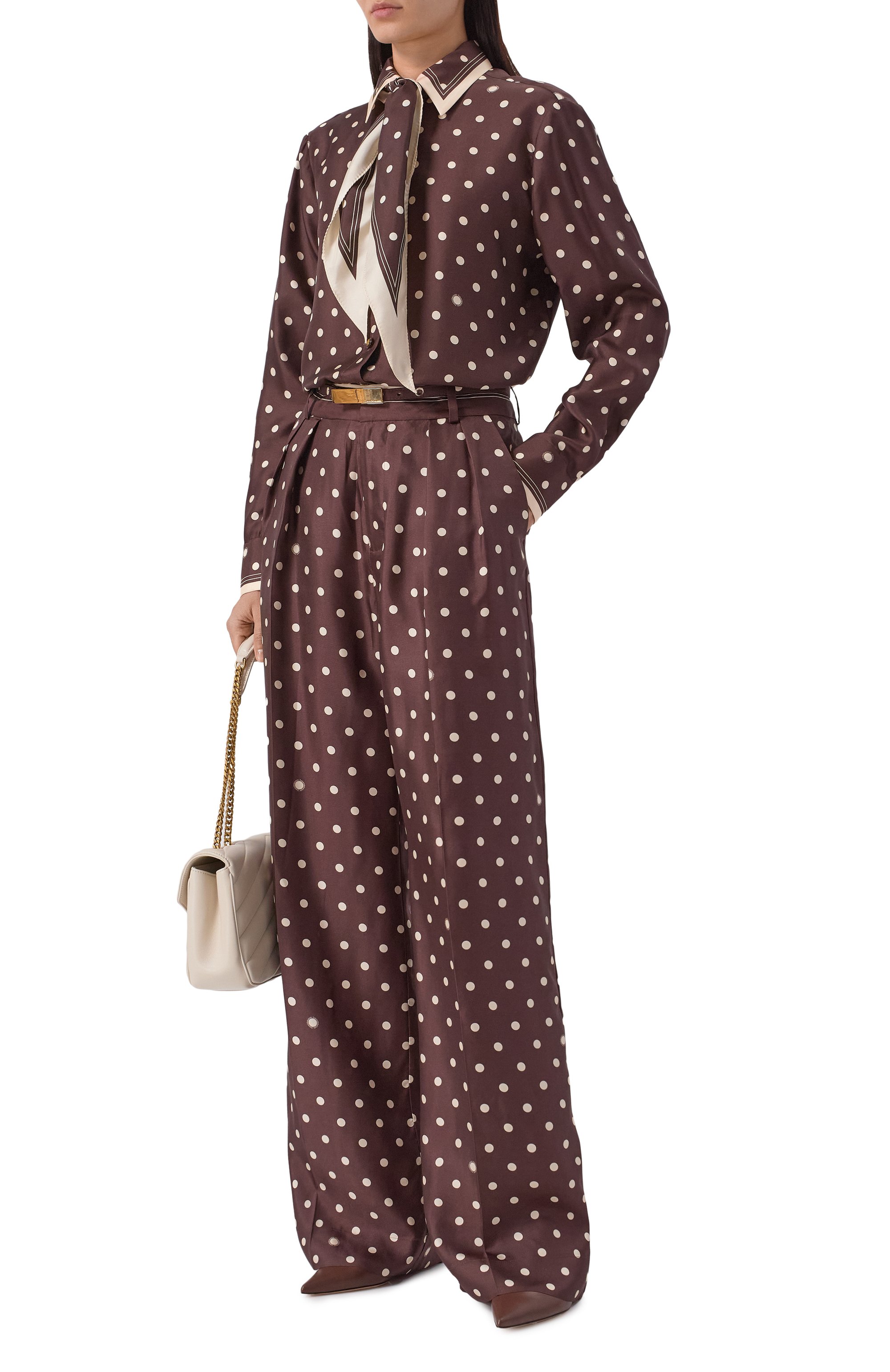 Шелковые брюки ZIMMERMANN, арт. 8883PS26R, фото 2